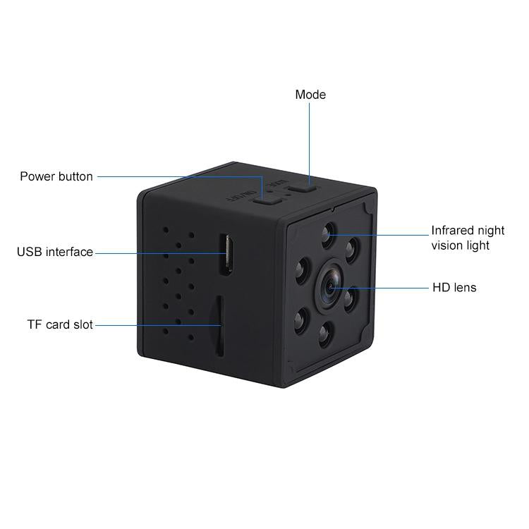 Smart Home Wifi Camera With 1080P Hd Motion Detection Night Vision & Tf Card Support-1915197086526214153