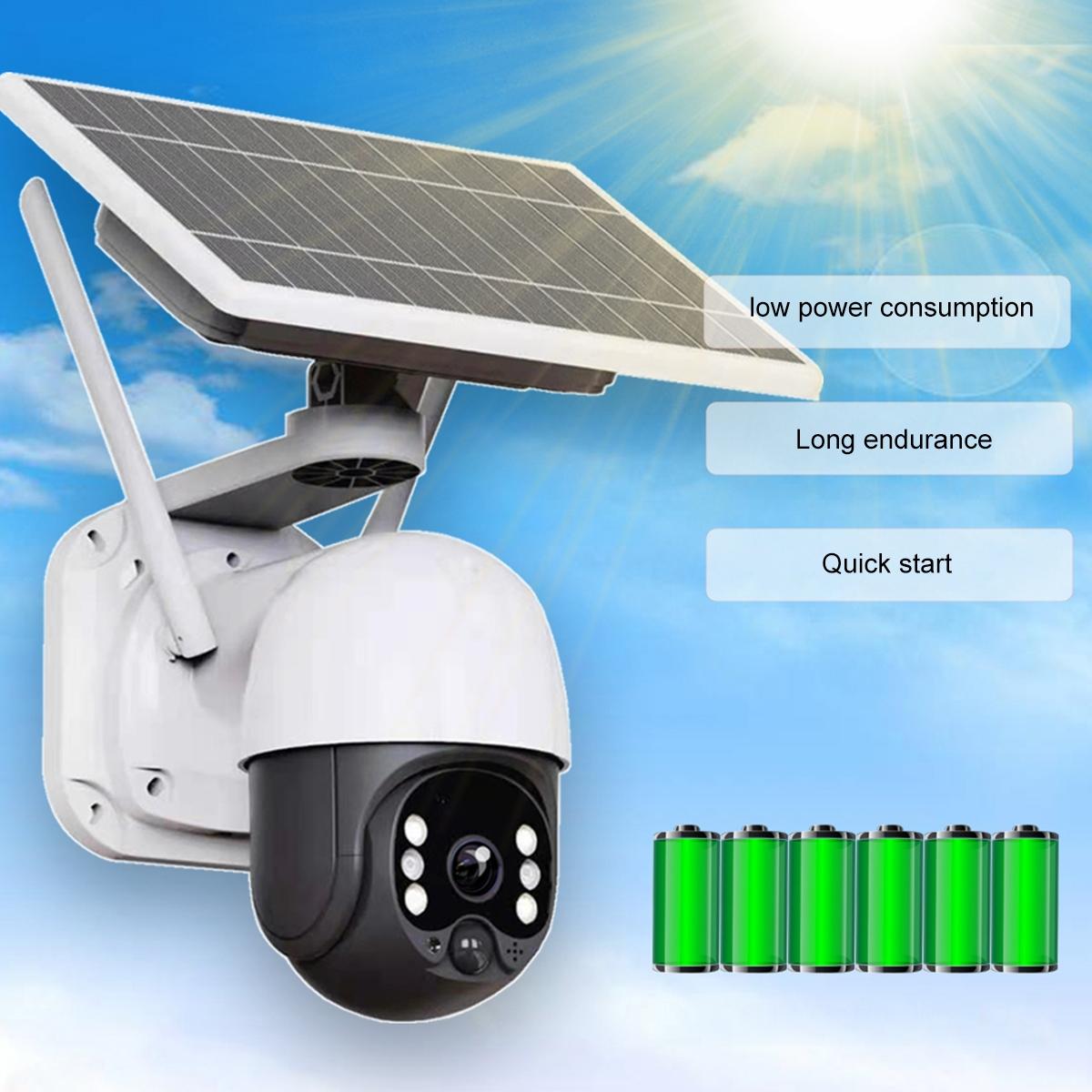 Full Hd Solar Wifi Camera With Pir Alarm And Night Vision-1915197721346707461