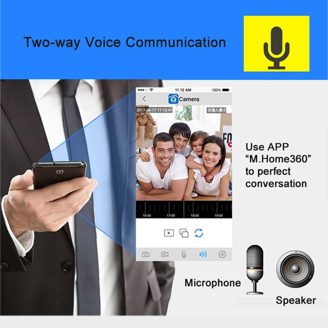 Mini Hd Wifi Ip Camera With Infrared Leds - Motion Detection Night Vision Tf Card - 64Gb Max-1915198409279672326