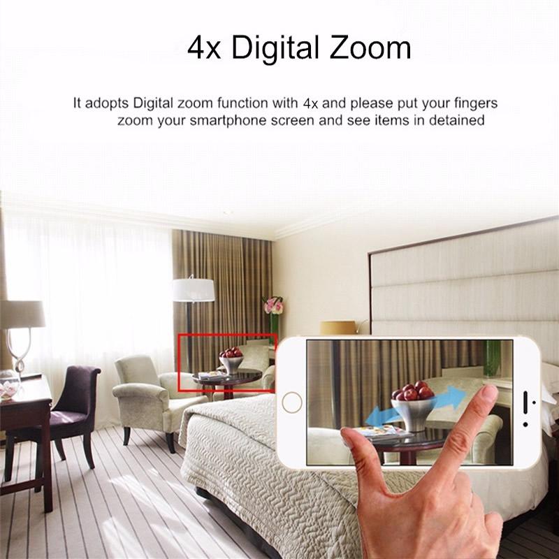 Wireless Hd Ip Camera With Motion Detection & Night Vision - 64Gb Tf Card Support White-1915196636322205702