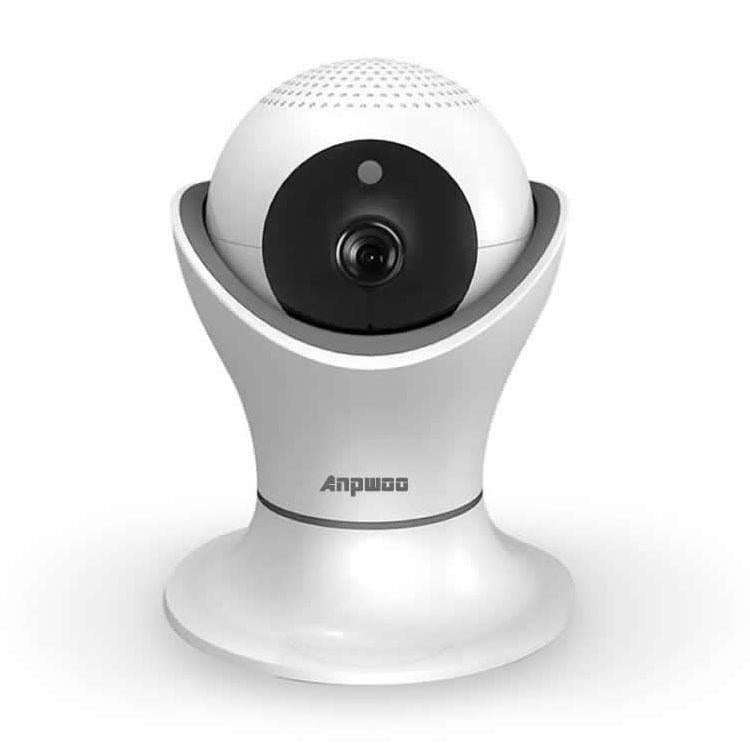 Wireless Hd Ip Camera With Motion Detection & Night Vision - 128Gb Tf Card Support White-1915196639761534976