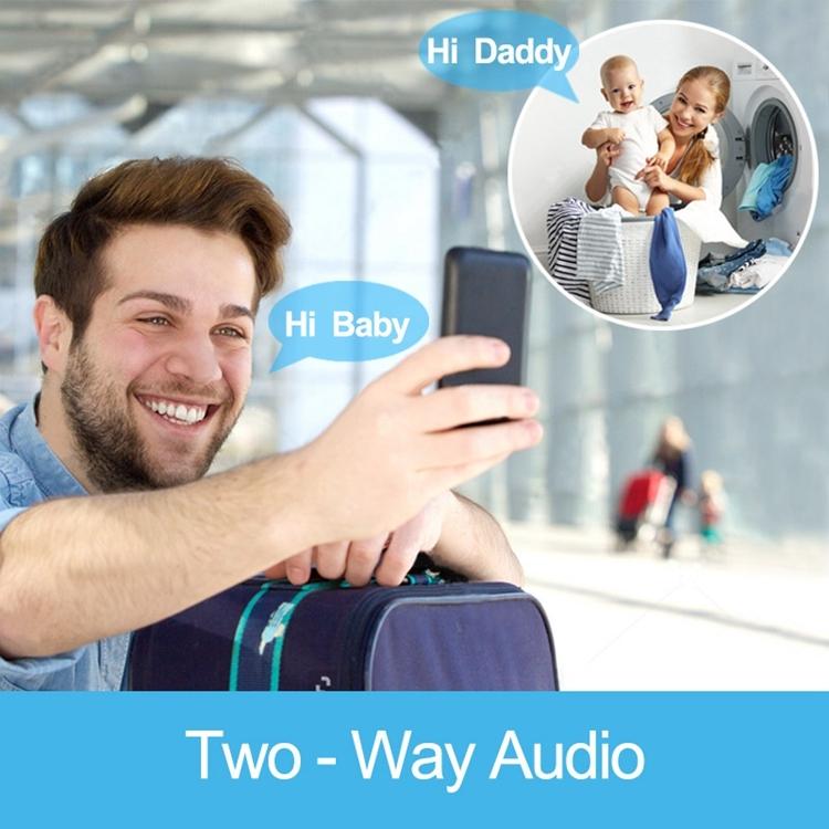 Wireless Ip Camera With Motion Detection & Night Vision - 720P Hd 32Gb Sd Card White-1915196619758899206