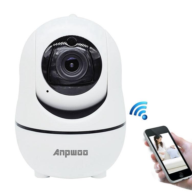 Wireless Ip Camera With Motion Detection & Night Vision - 720P Hd 32Gb Sd Card White-1915196622988513281
