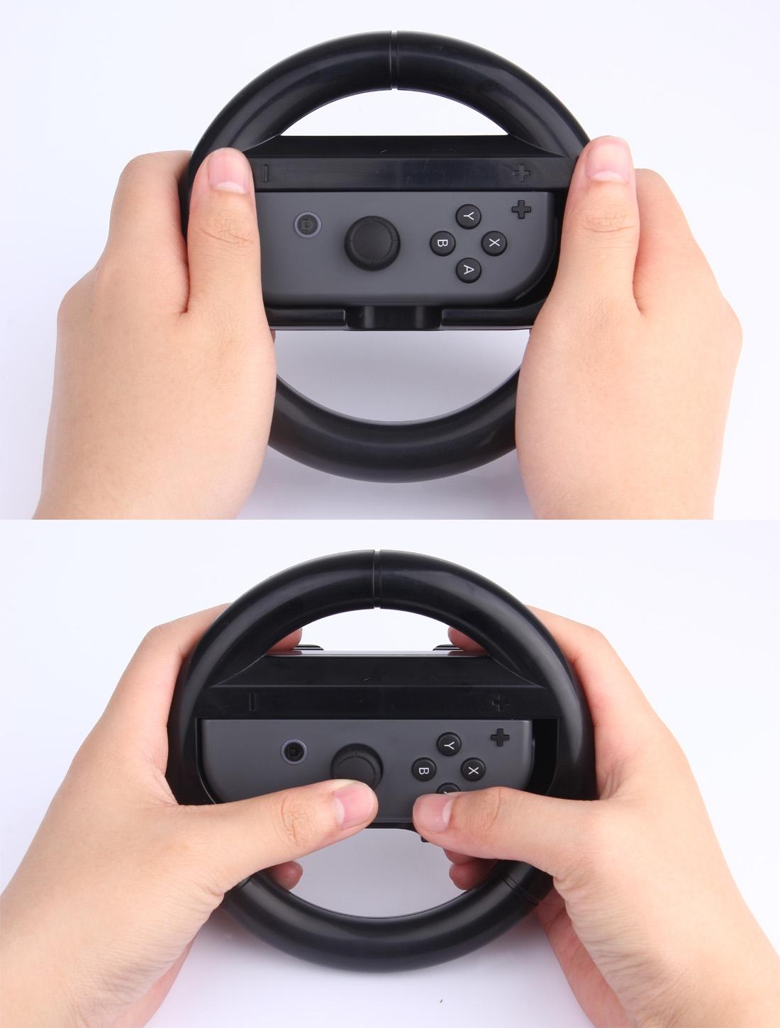Nintendo Switch Joy Con Round Gaming Steering Wheel-1915196686737739780