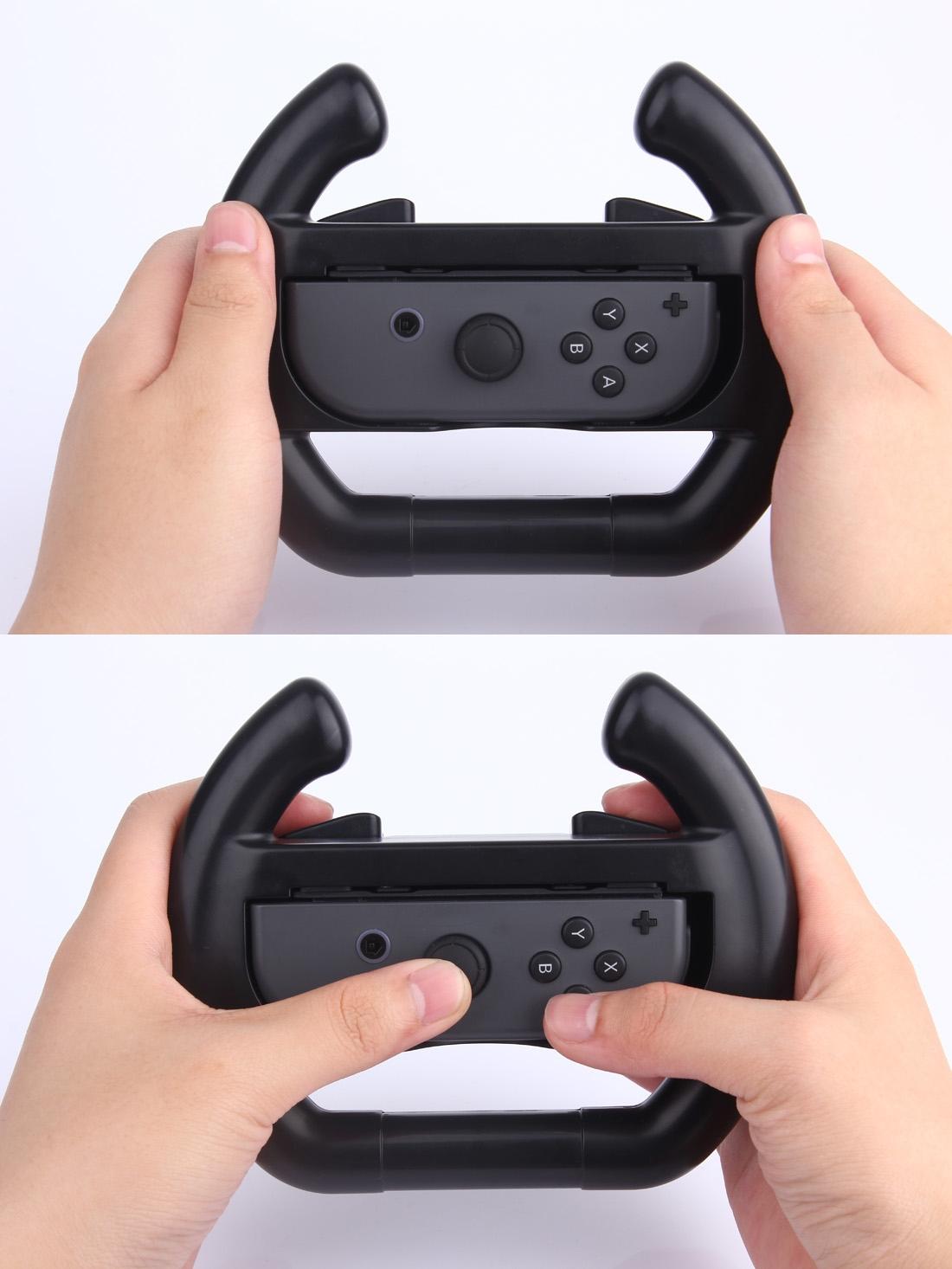 Nintendo Switch Joy Con Gaming Steering Wheel - Semicircle-1915196711215697926