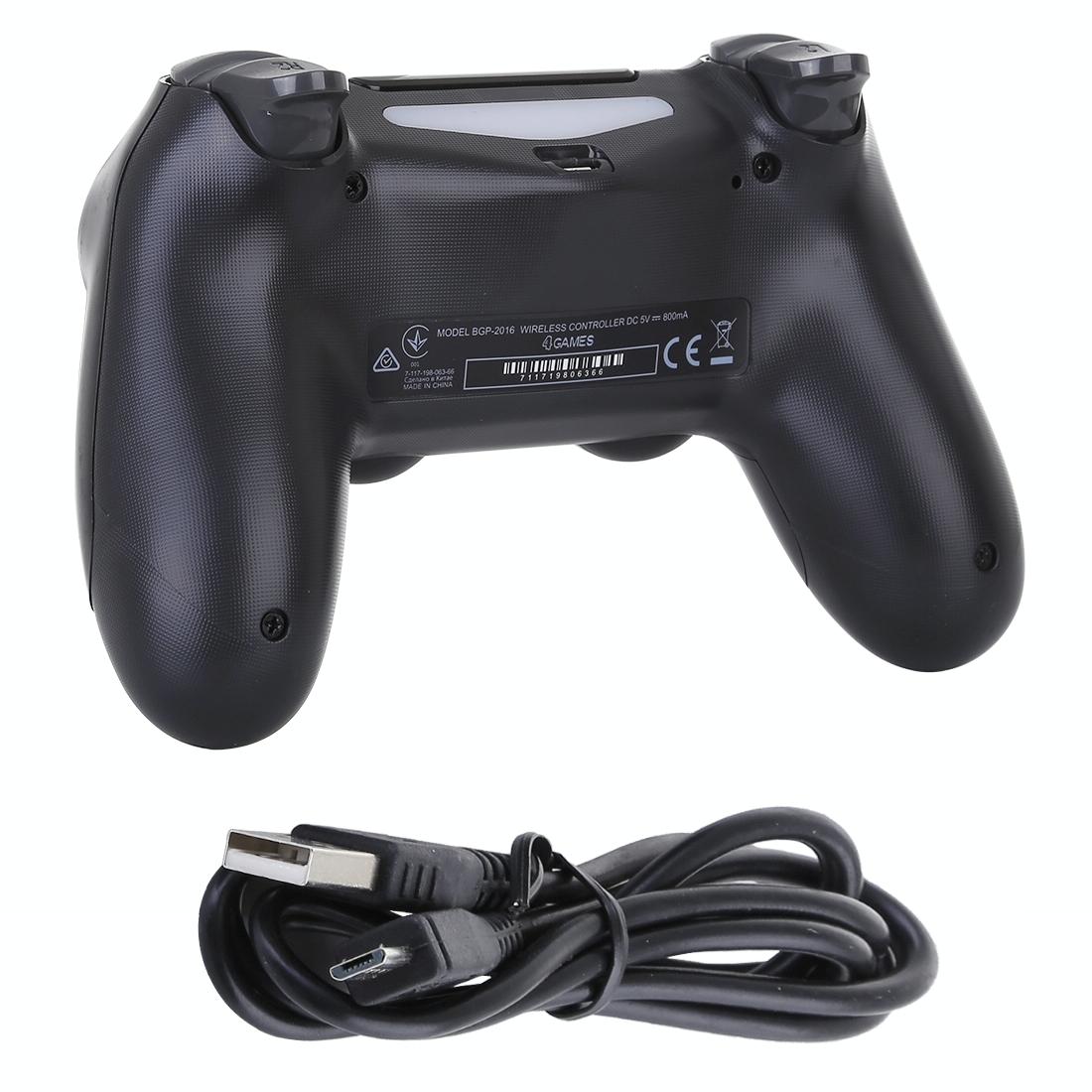 Black Wireless Bluetooth Snowflake Game Controller For Ps4-1915196749346115586