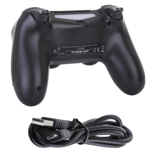 Black Wireless Bluetooth Snowflake Game Controller For Ps4-1915196749346115586