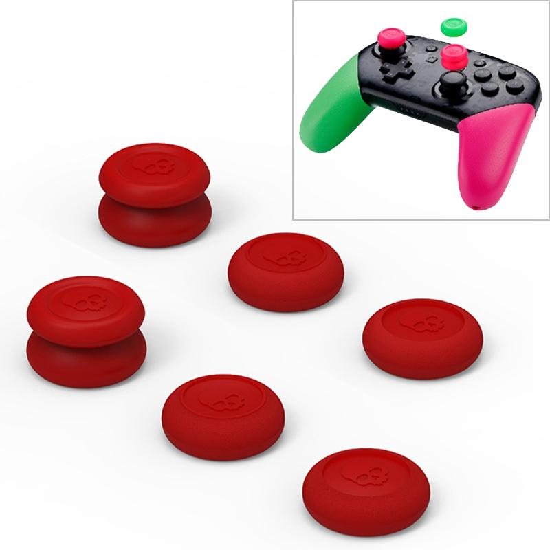 Nintendo Switch Red Thumb Grips - Improved Control-1922443414041923584