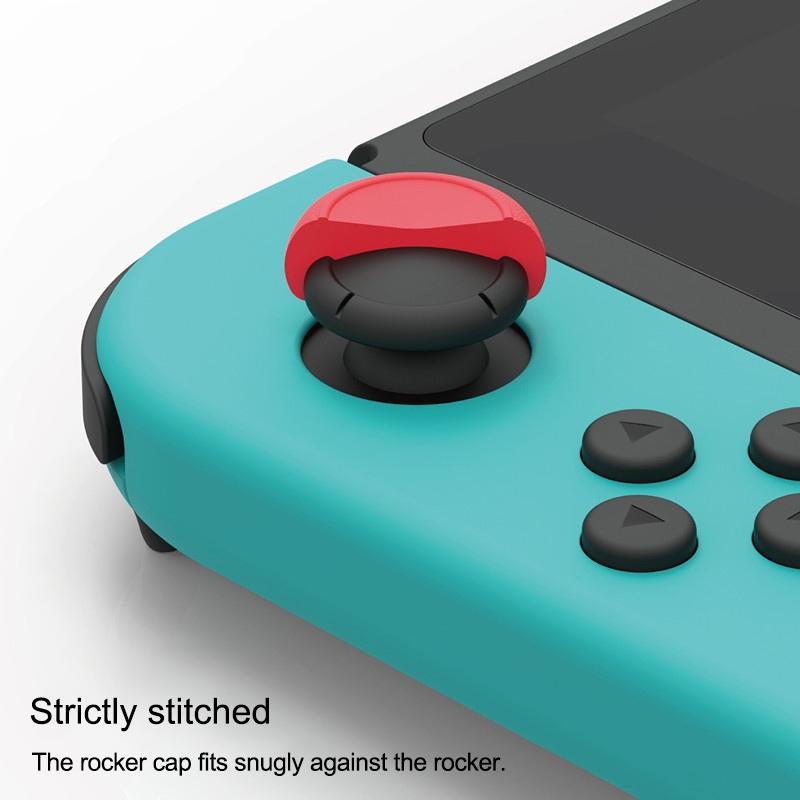 Nintendo Switch Red Thumb Grips - Improved Control-1922443414041923586