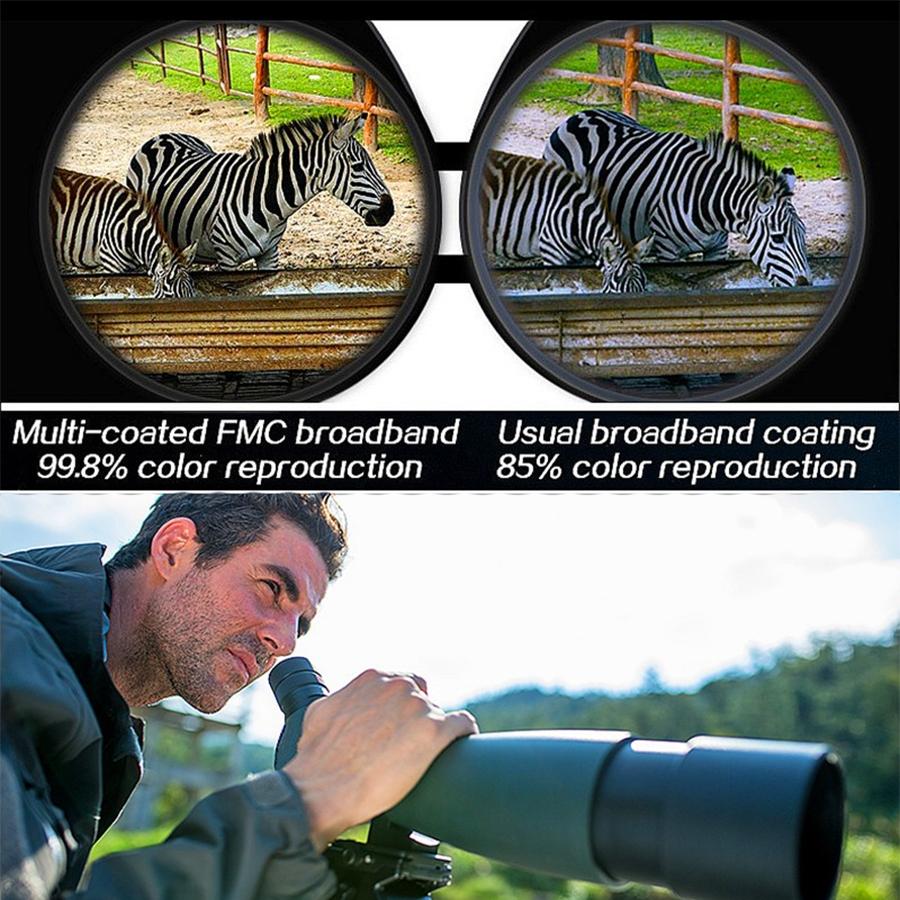 High Definition 25-75X70 Zoom Monocular Telescope For Outdoor Use-1915197509102342153