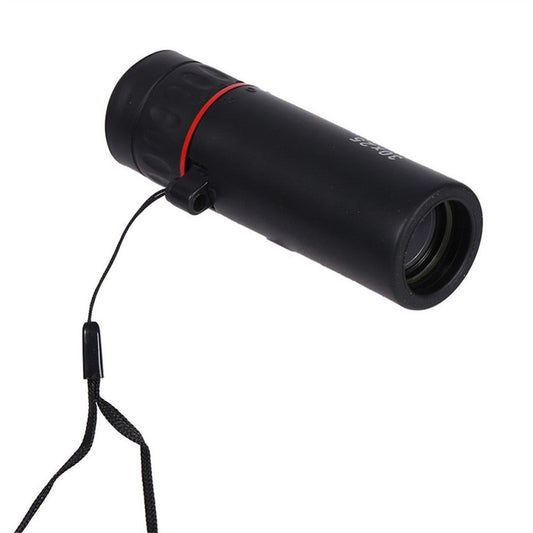 Portable Mini Monocular Telescope - 30X25 - Black-1915196757986381826
