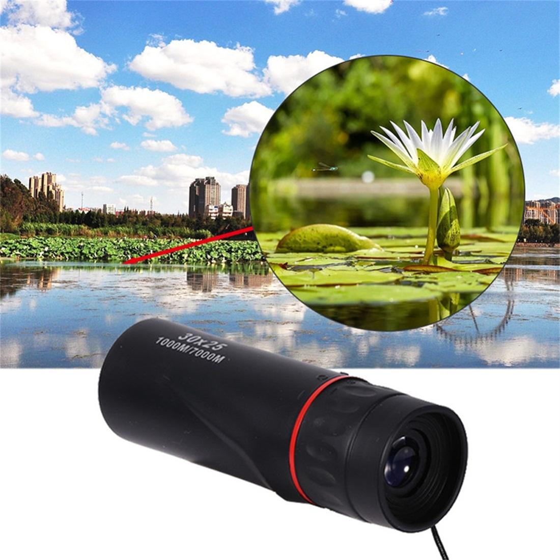 Portable Mini Monocular Telescope - 30X25 - Black-1915196757986381832