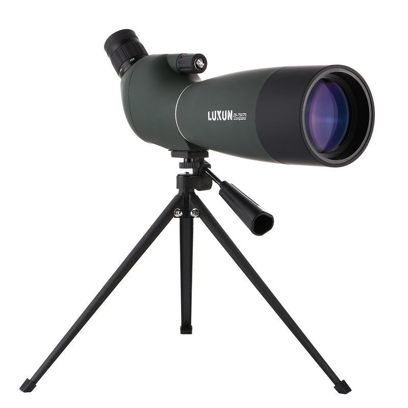 High-Def Night Vision Telescope For Bird Watching & Astronomy 25-75X70 Dark Green-1915196543670030336