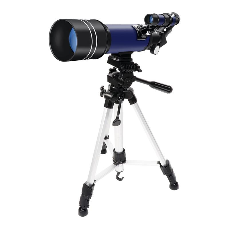 High Definition High Times Astronomical Telescope With Tripod - Blue 16X / 66X70-1915196567132966912