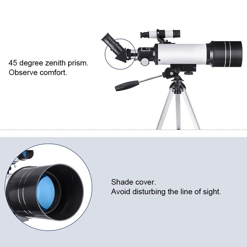 High Definition High Times Astronomical Telescope With Tripod - 16X / 66X70-1915197940213878789