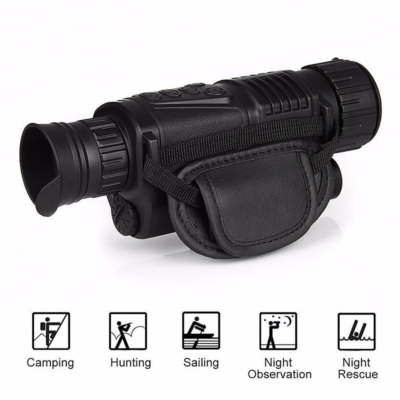 Usb Charging Infrared Monocular Telescope - Professional Night Vision-1915197868147347461