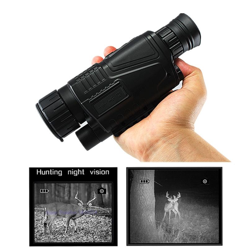 Usb Charging Infrared Monocular Telescope - Professional Night Vision-1915197868147347463