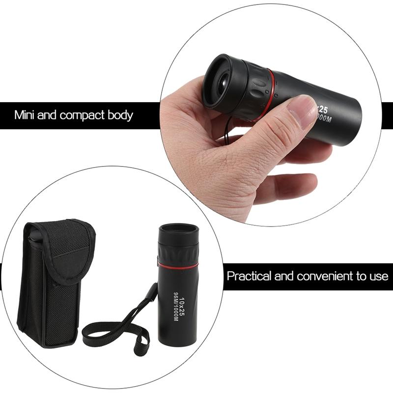 Portable High Definition Dual Focus Monocular Telescope - 10X25 - Professional-1915197466685345799
