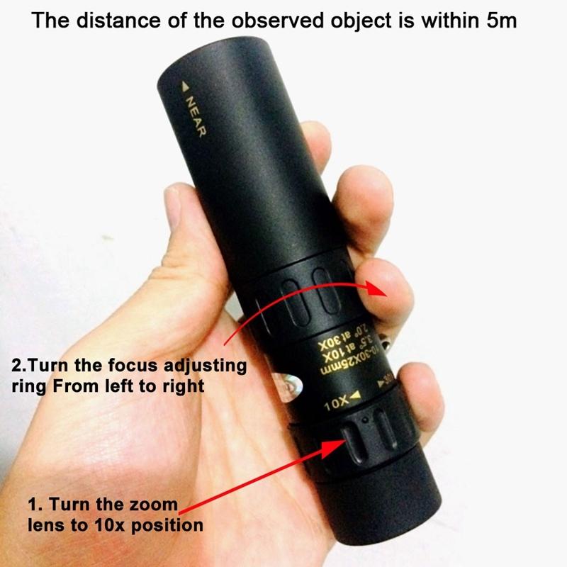 Portable High Definition Night-Vision Telescope - 10-30X25-1915197047938617349