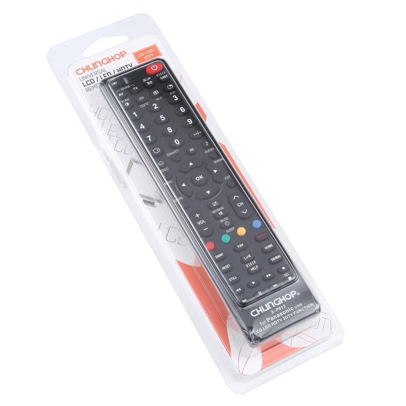 Universal Remote For Panasonic Led / Lcd / 3Dtv-1915197436020789252
