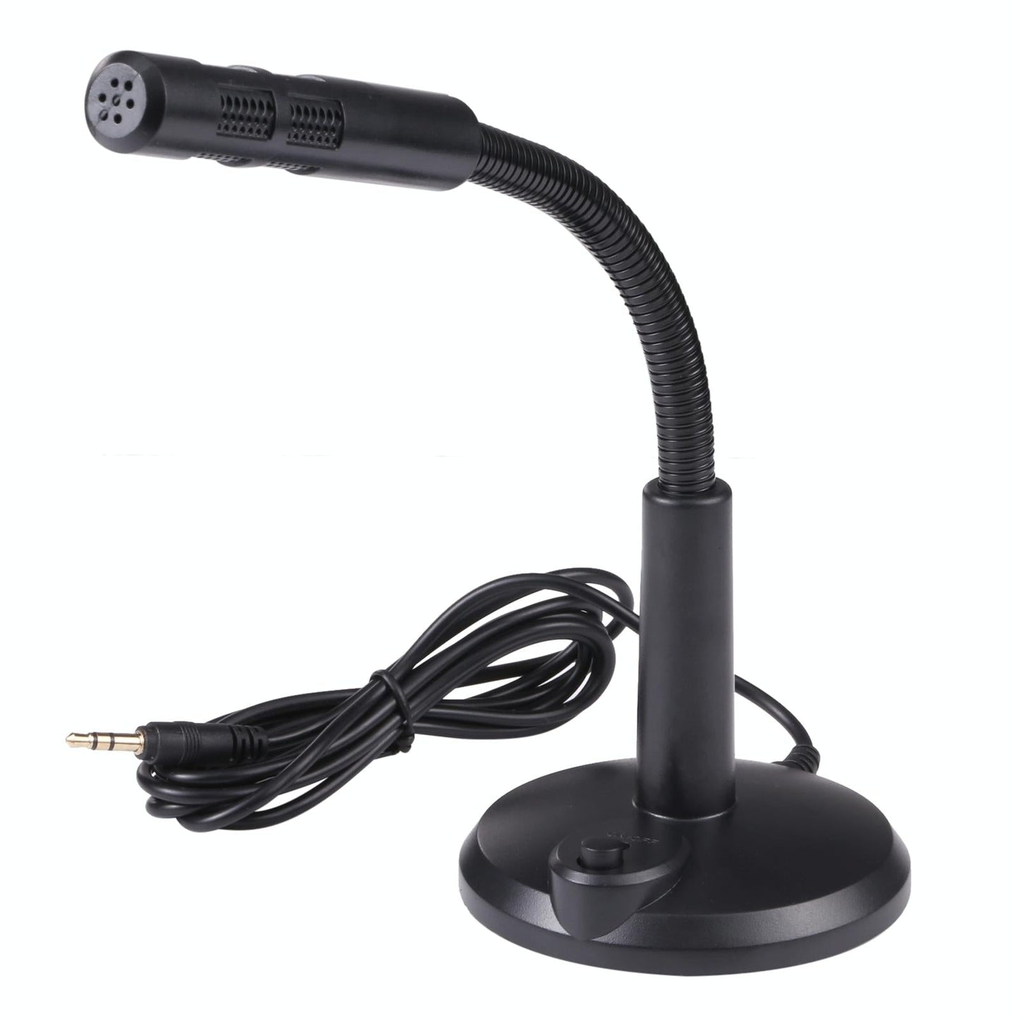 Drive-Free Computer Microphone - 3.5Mm Plug Black 3.5M-1915196768287592449