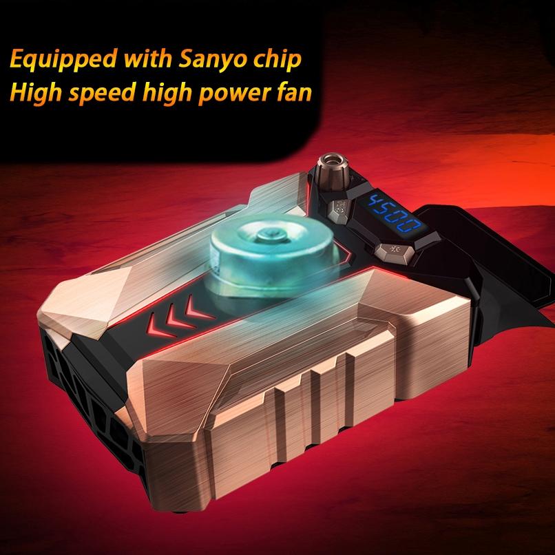 Ultra Silent 7 Laptop Cooling Fan - Portable Ac 220V Bronze-1915197616673656838