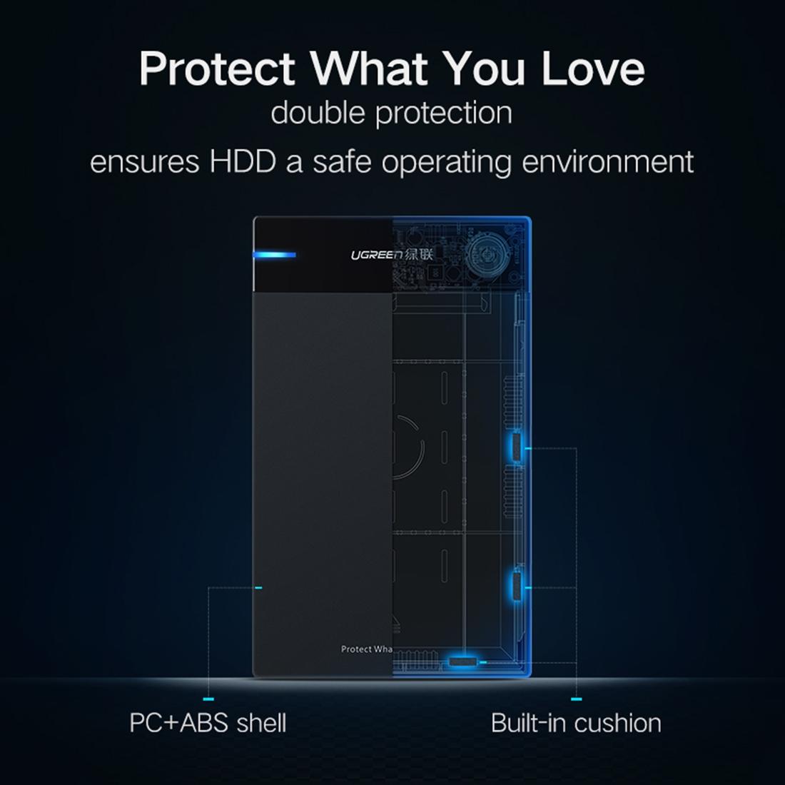 Usb 3.0 Sata Ssd Adapter For 2.5 / 3.5 Hdd Enclosure-1915198003539480578