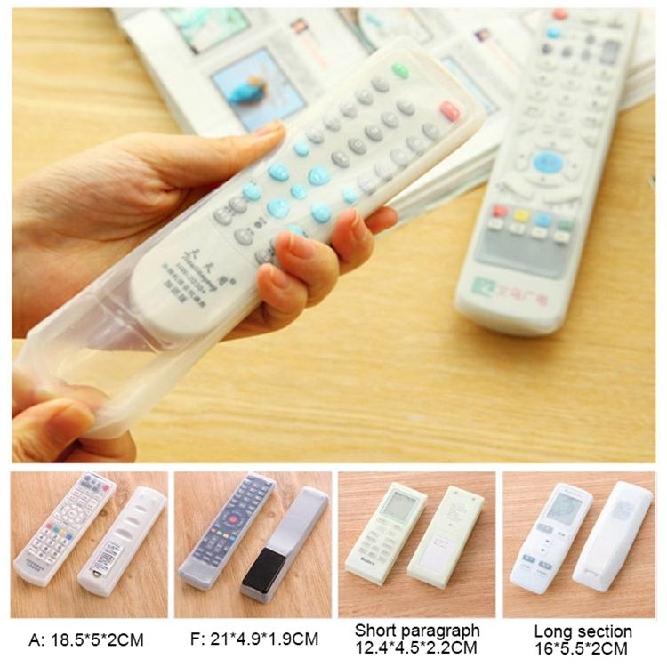 5-Pack Long Air Conditioning Remote Control Silicone Cover - 16.5 X 5.5 X 2Cm-1915197006503088133