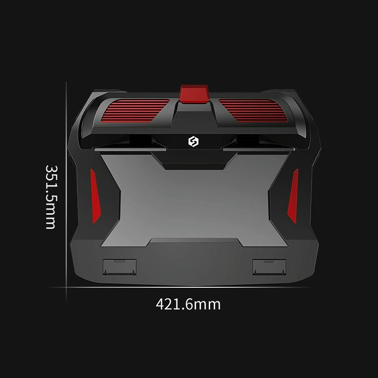 Dual Fan Laptop Radiator - Red Light-1915197490378969089