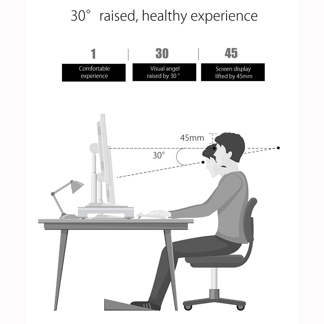 Premium Monitor Stand - Aluminum Alloy-1915198072338649095