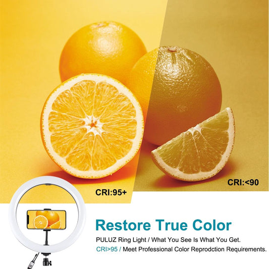 11.8 Rgbw Led Ring Light Kit With Mount & Remote-1915196786058858498