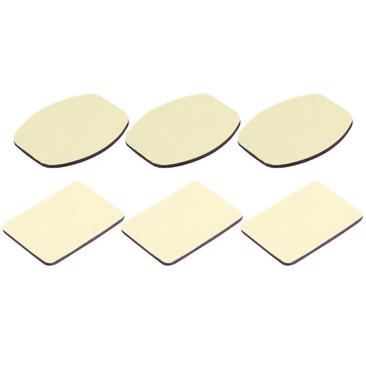Set Of 3 Flat And 3 Curved Adhesive Pads For Gopro Hero12-1915197544854589442