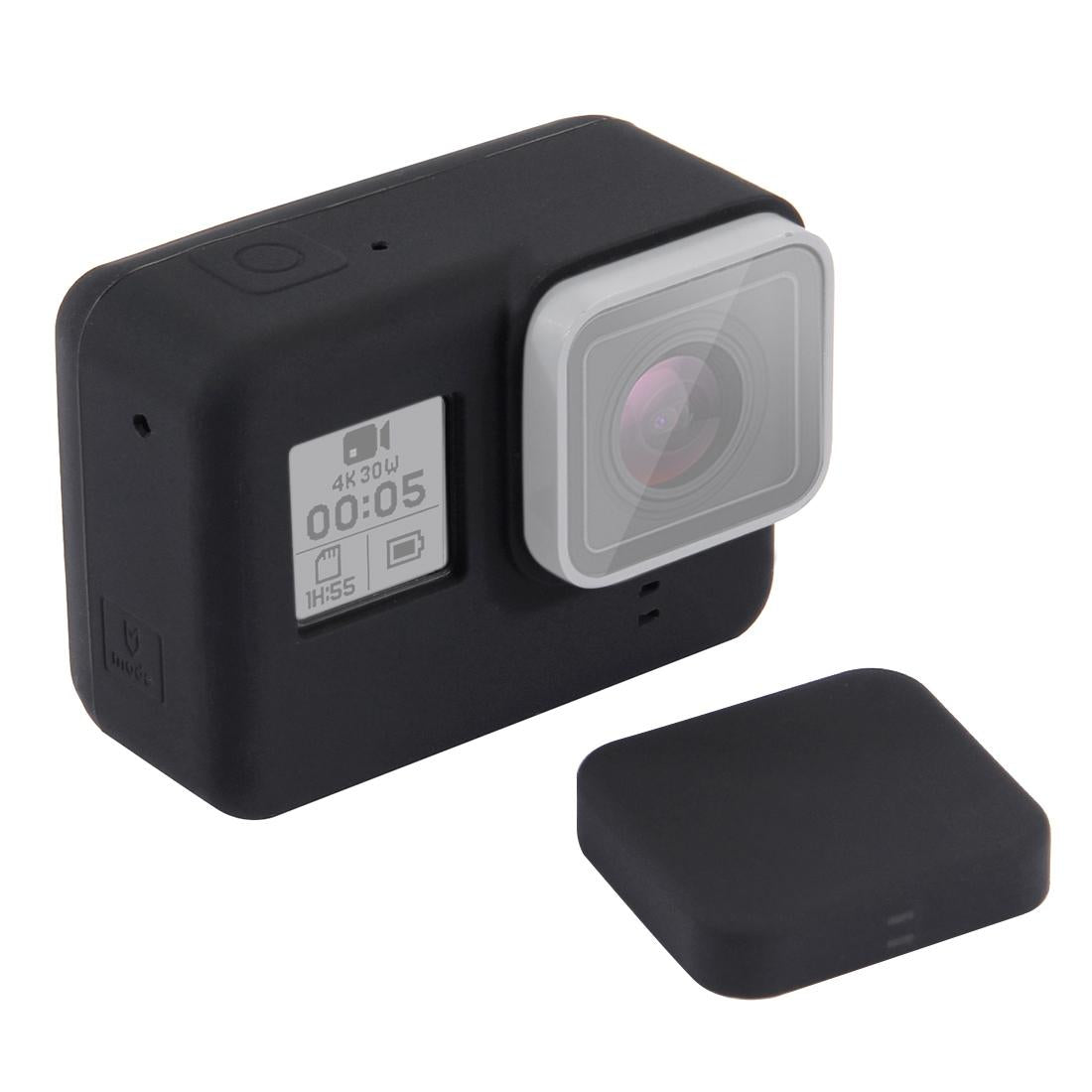 Gopro Hero7 Silicone Case With Lens Cover-1915197101910921216