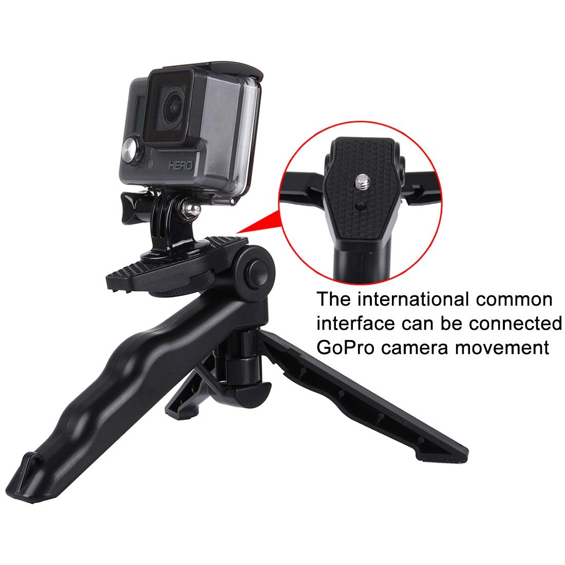 Grip Folding Tripod Mount For Gopro And Xiaoyi Action Cameras-1915198075840892931