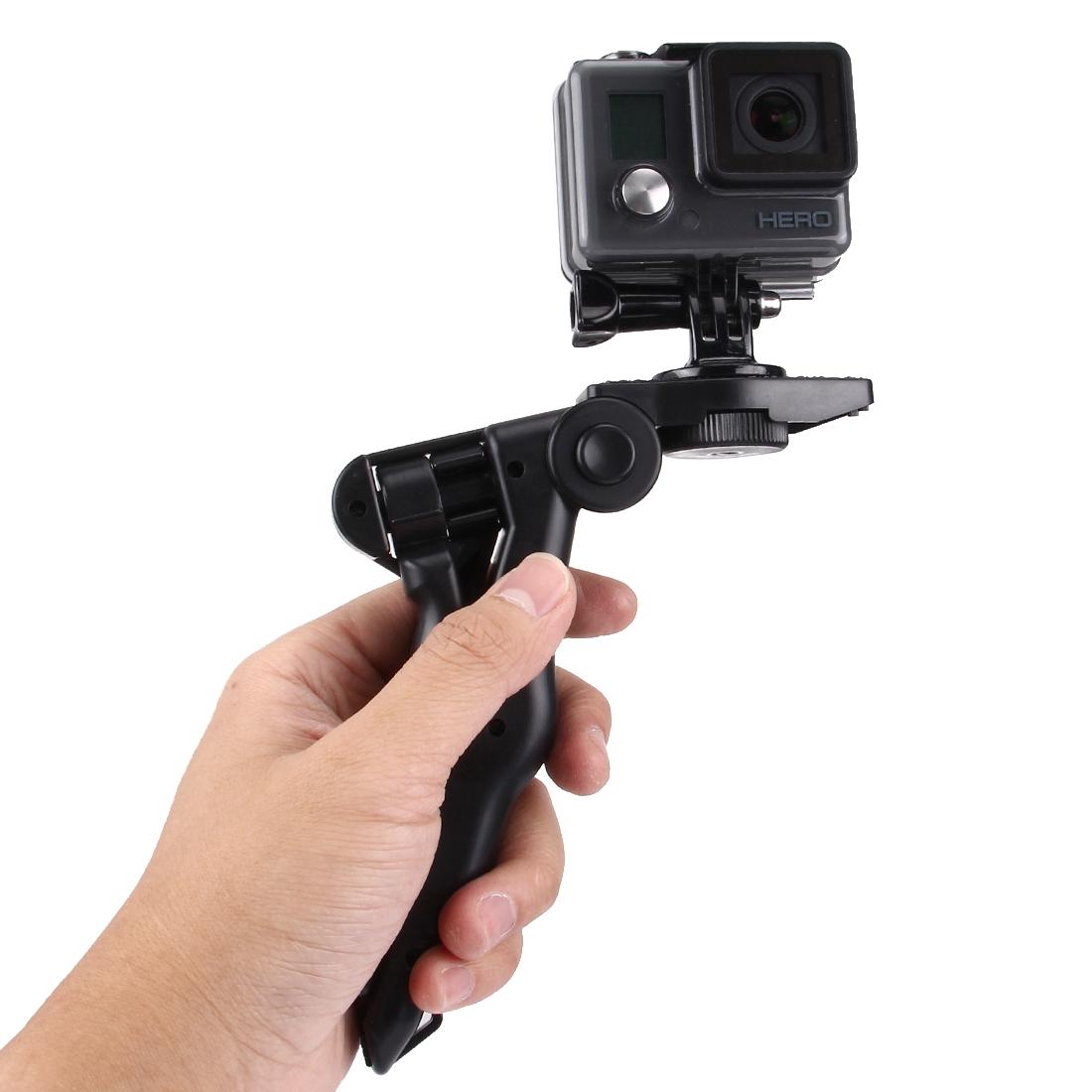 Grip Folding Tripod Mount For Gopro And Xiaoyi Action Cameras-1915198075840892933