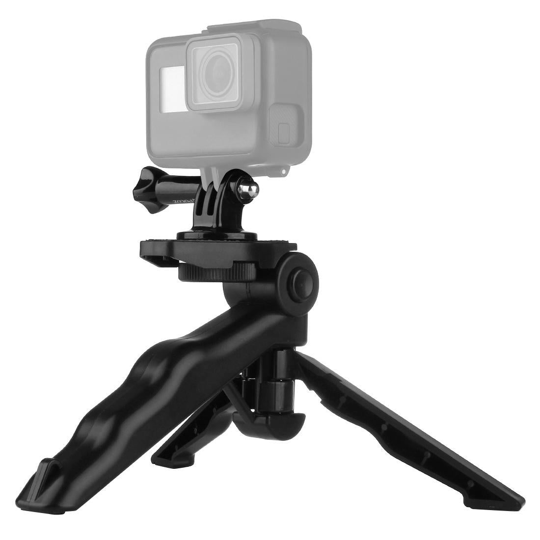 Grip Folding Tripod Mount For Gopro And Xiaoyi Action Cameras-1915198075840892937