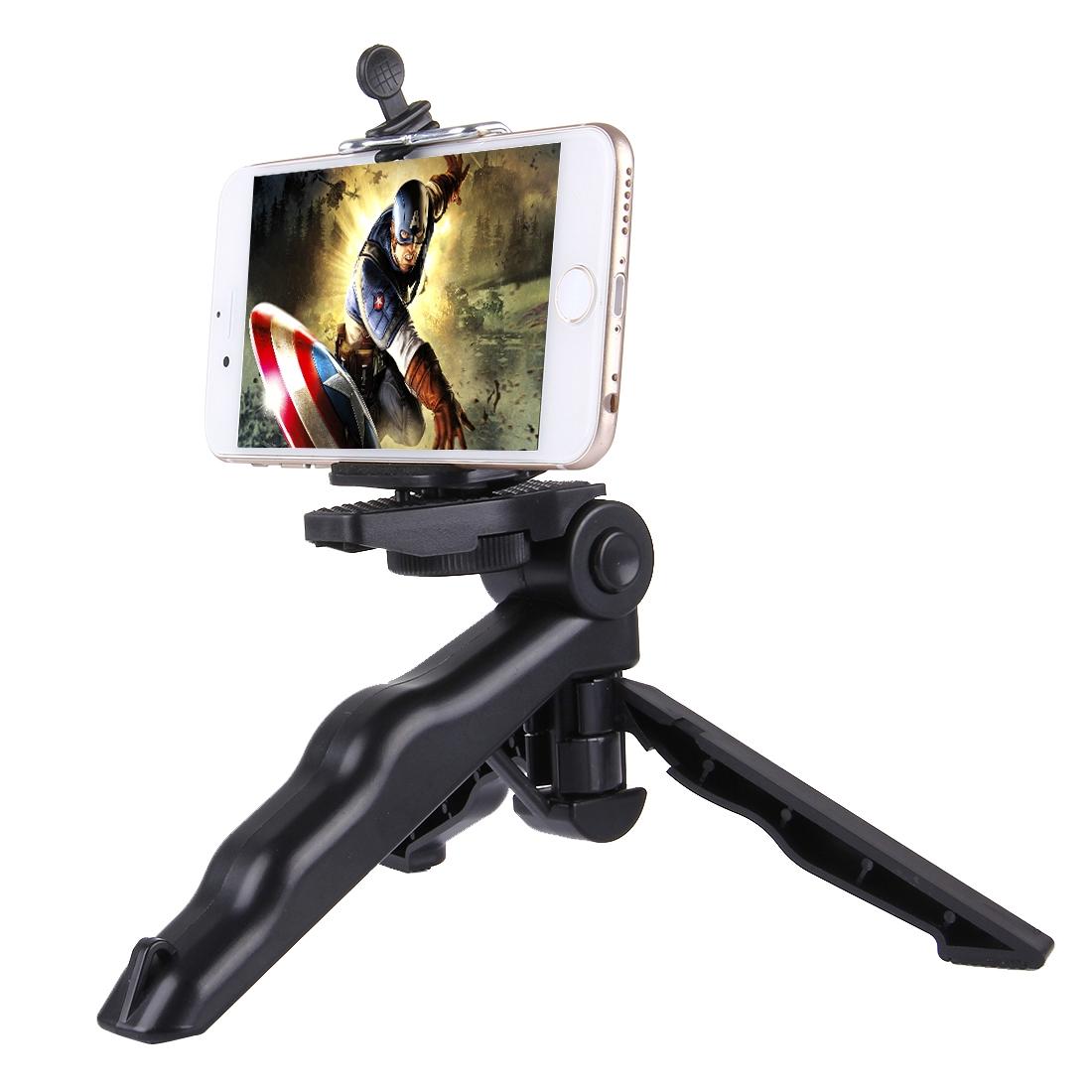 Grip Folding Tripod Mount For Gopro And Xiaoyi Action Cameras-1915198075840892934