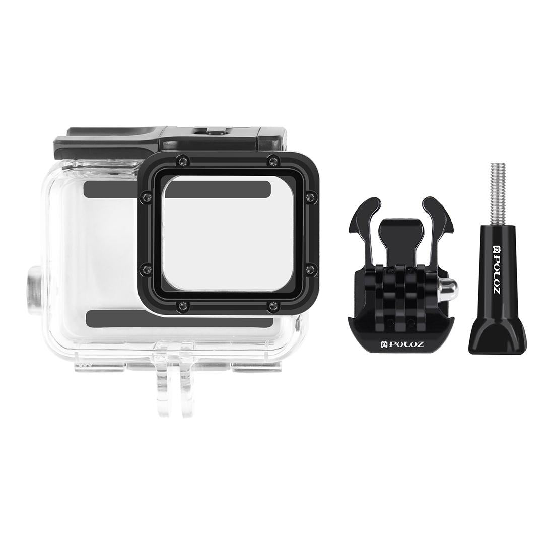 60M Waterproof Housing For Gopro Hero 2018 / 7 / 6 / 5 With Basic Mount-1922443478206386182