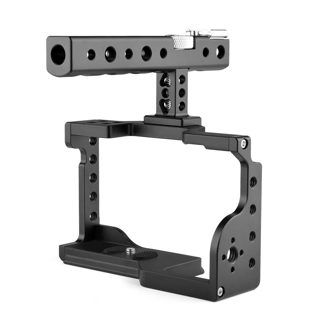Sony A6600 Video Camera Cage Stabilizer With Handle - Black-1915196737497206788