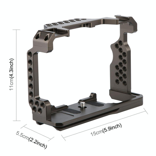 Sony A7 Iii / A7R Iii Camera Cage Stabilizer - Bronze No Handle-1915196609323470849