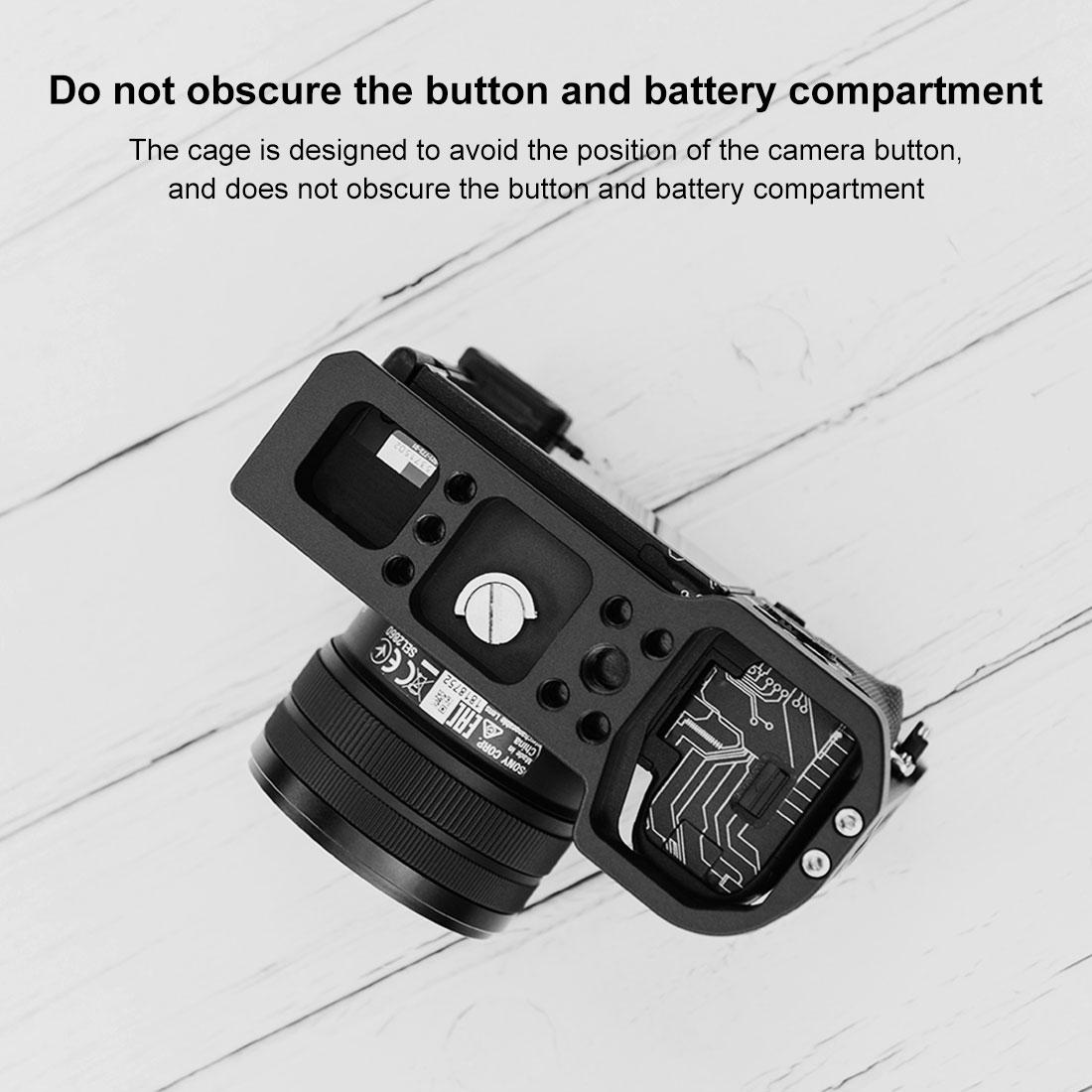 Sony Alpha 7C Video Camera Cage With Handle-1915196687027146756