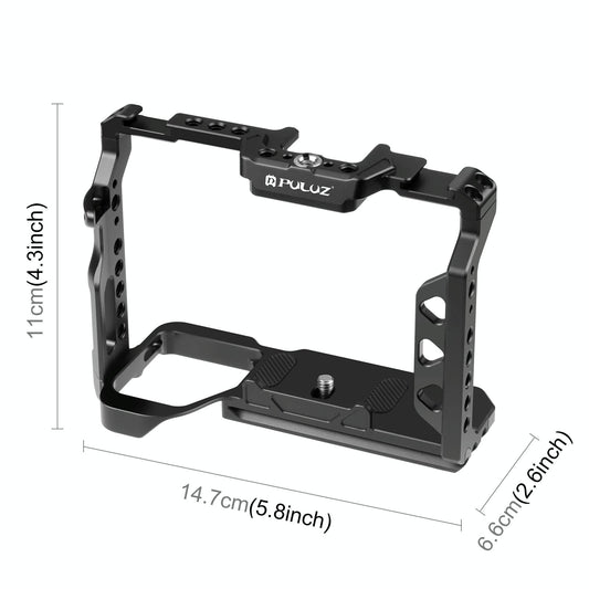 Sony A7 Camera Cage Stabilizer Rig - Metal Black-1915196761291493377