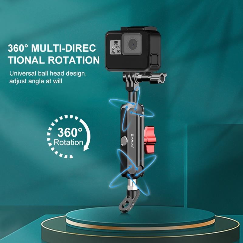 Adjustable Cnc Metal Motorcycle Rearview Arm Mount-1915198391890087945