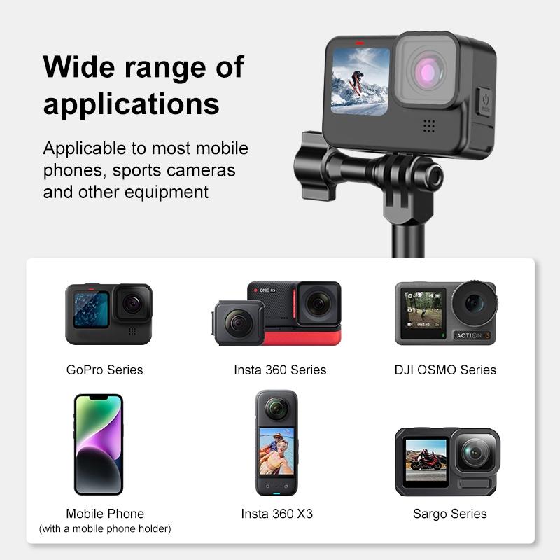 Universal Cnc Rearview Magic Arm For Motorcycles-1915197702422007816