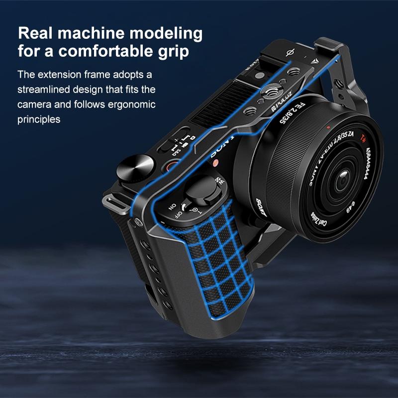 Sony Zv-E10 Ii Camera Cage Stabilizer - Black Metal-1915196499566923779