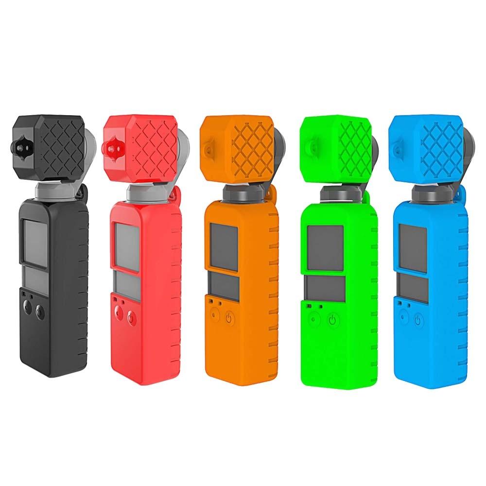 Diamond Texture Silicone Cover Set For Dji Pocket - 2 In 1-1915196757671809033