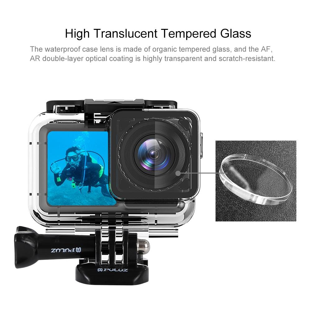 Waterproof Diving Case For Dji Action Camera - 61M Depth-1915197015814443012