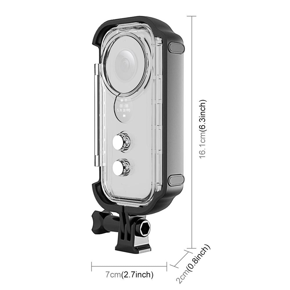 Waterproof Housing For Insta360 One X - 30M Depth-1915198382121553921