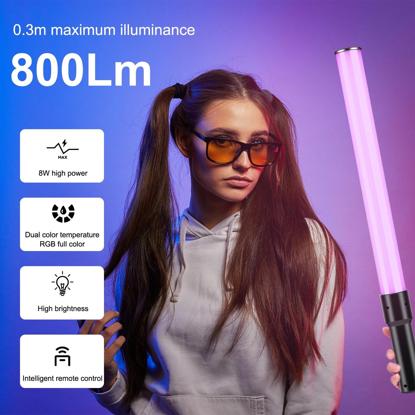 Handheld Rgb Fill Light With 144 Leds-1915197554375659526