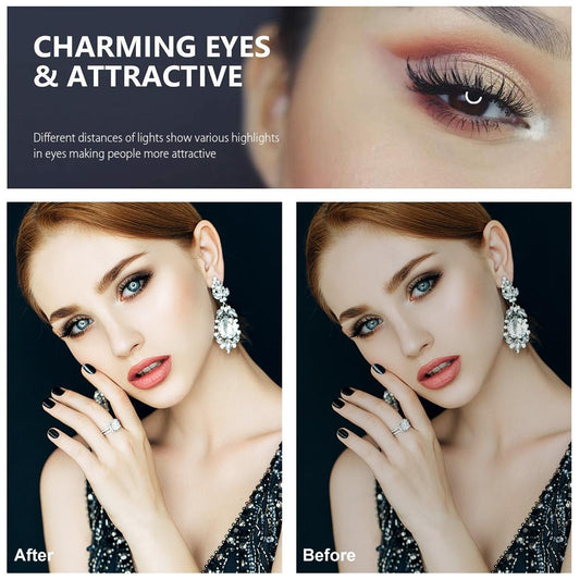 Usb Led Ring Light For Vlogging And Photography - 4.7 Inch White Light Pink-1915196536942366722